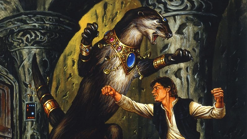 Star Wars: Galaxy Magazine #20 cover art by Joe Jusko.
